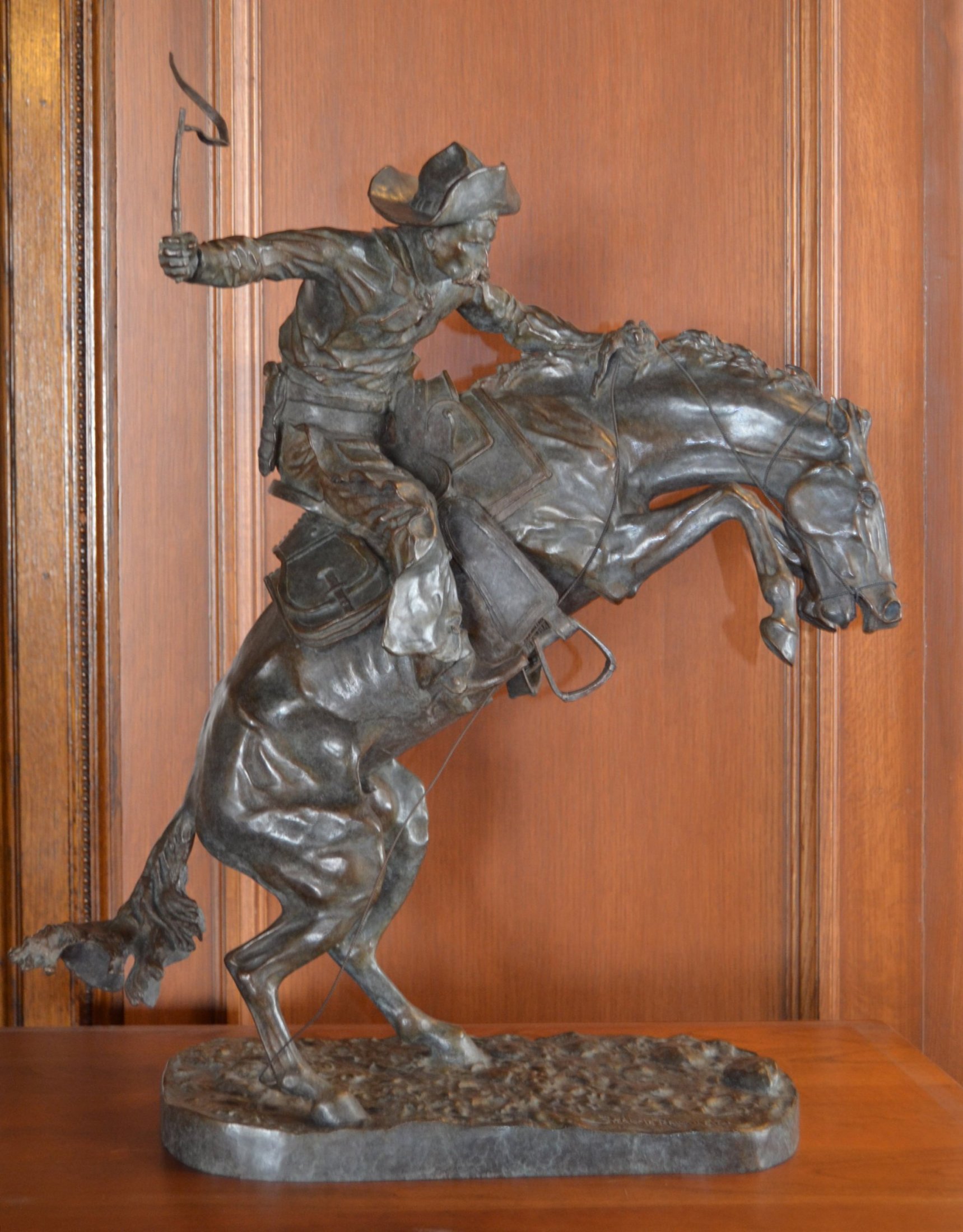 The Broncho Buster Digital Bronze